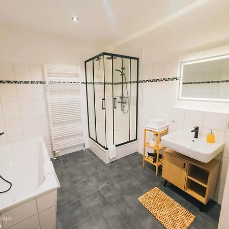 Apartmán Rr - Modern Living - 84 Qm - Kitchen - Parking Magdeburk